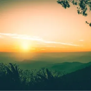 Atardecer en el valle de Sakana - Foto 2